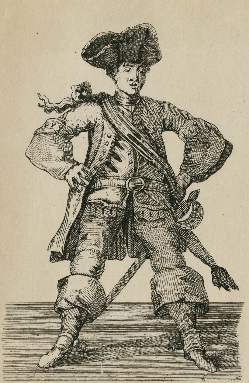 Cibber, i karakter af den gamle pistol af John Laguerre