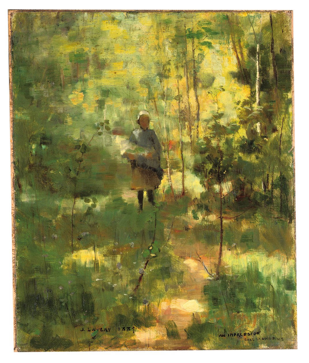 Et indtryk i underskoven af John Lavery