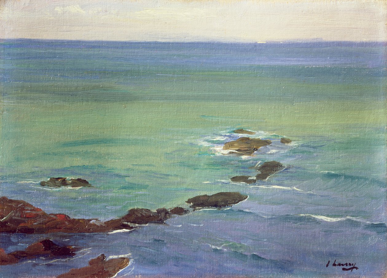 Kystscene af John Lavery