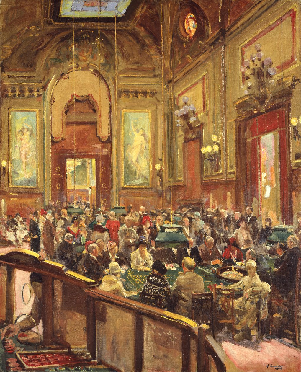Monte Carlo, eftermiddag af John Lavery