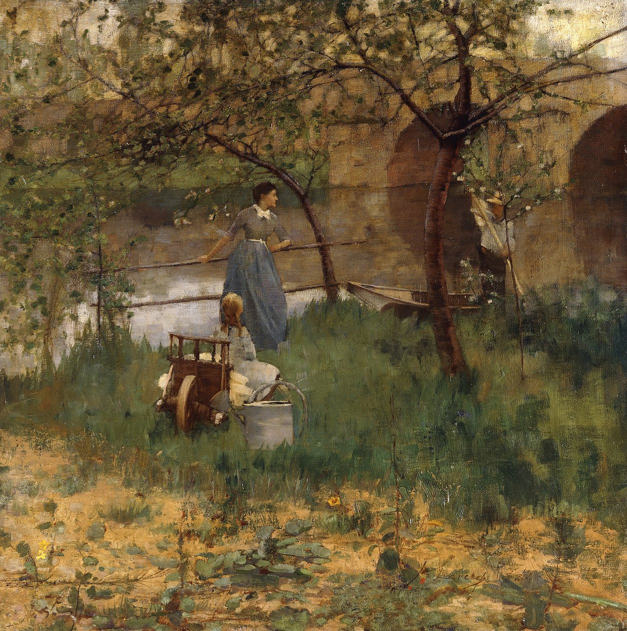 På Loing af John Lavery