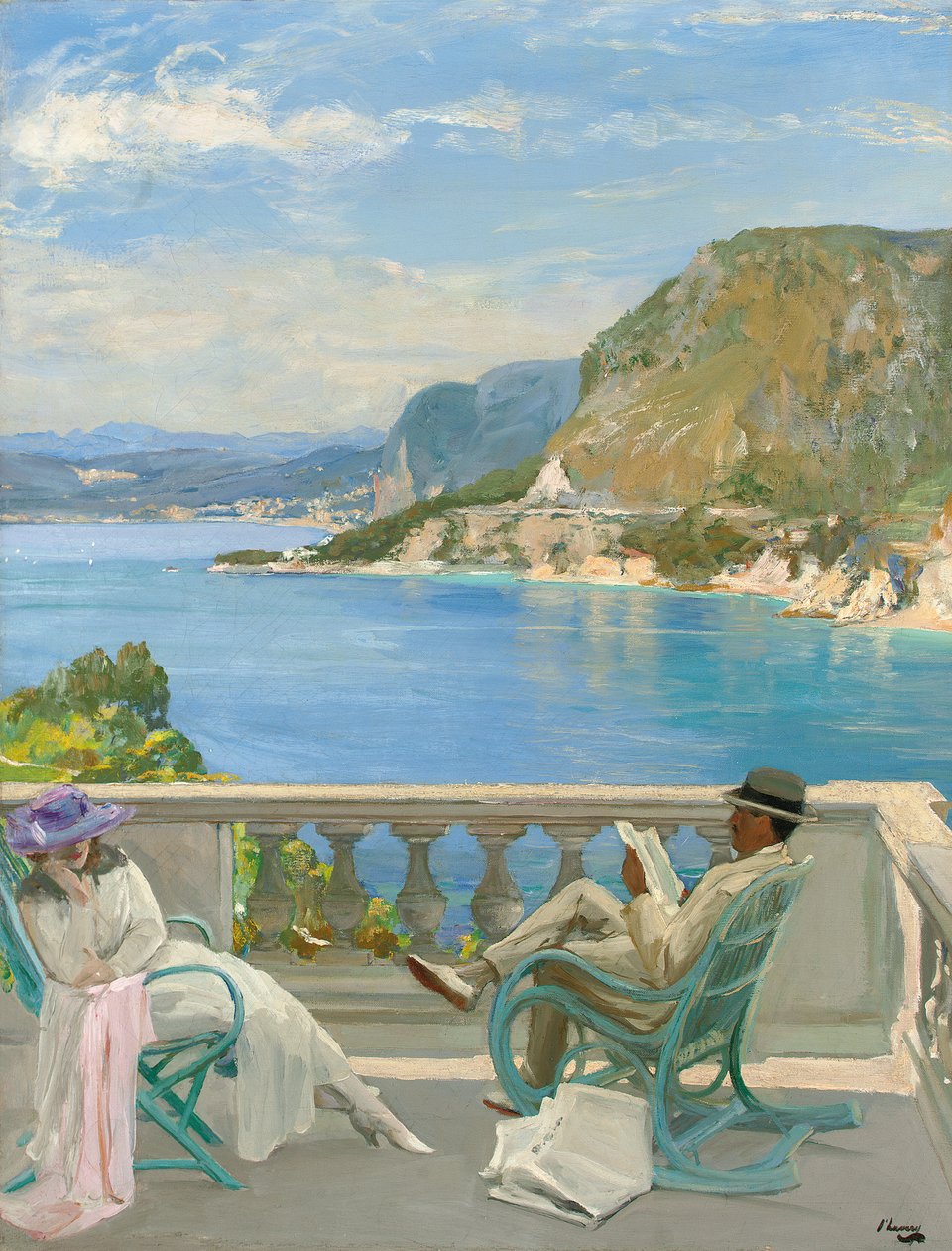 Bryllupsrejsen af John Lavery