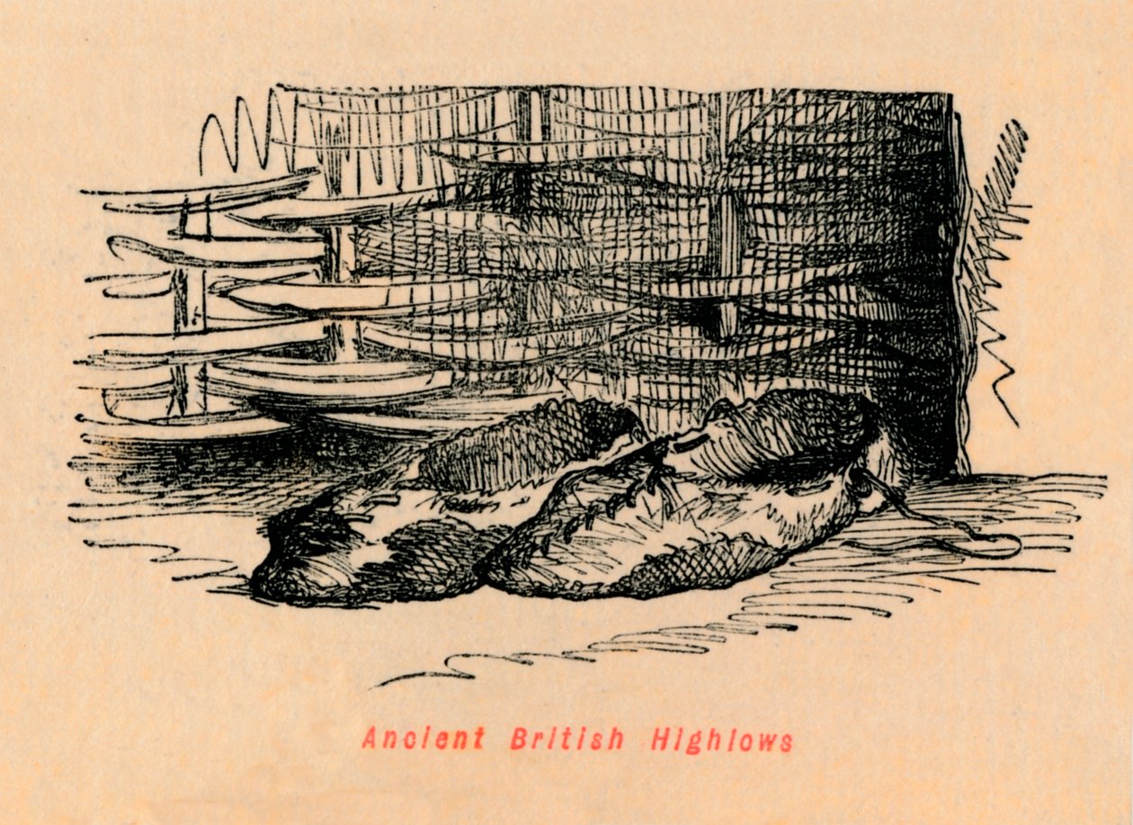Ancient British Highlows, c1860, c1860. af John Leech