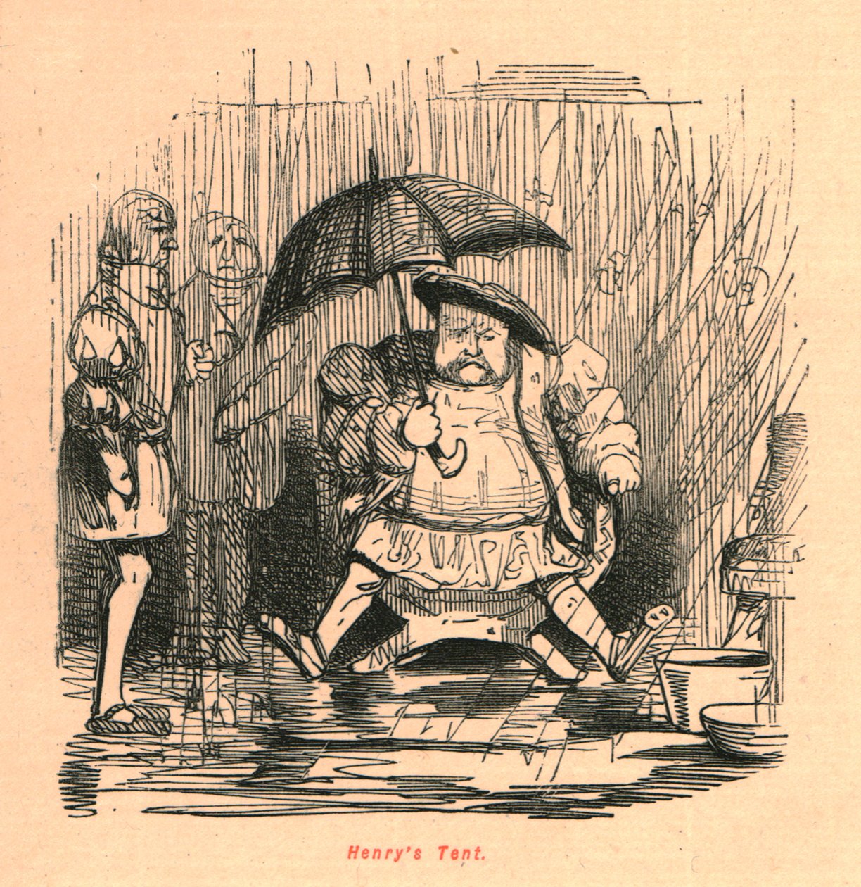 Henrys telt, 1897. af John Leech