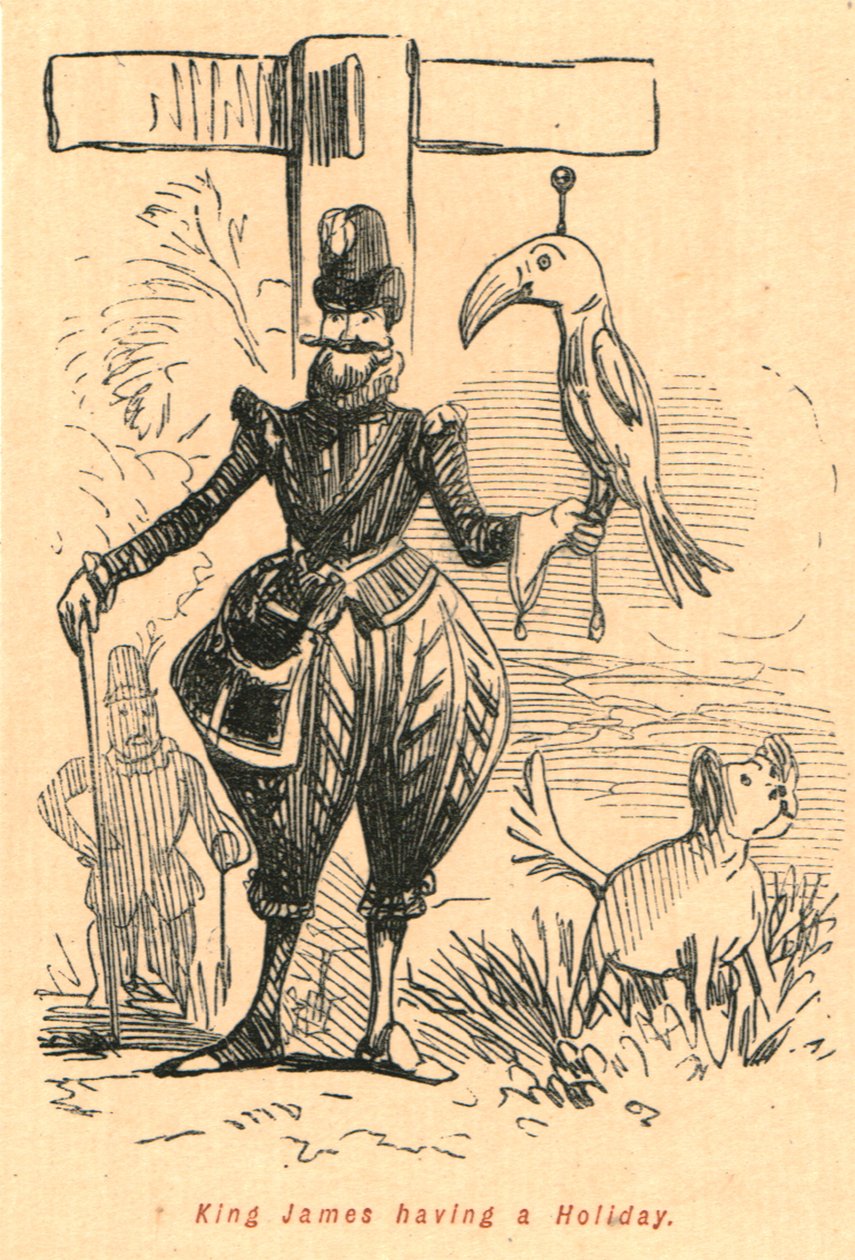 King James holder ferie, 1897. af John Leech