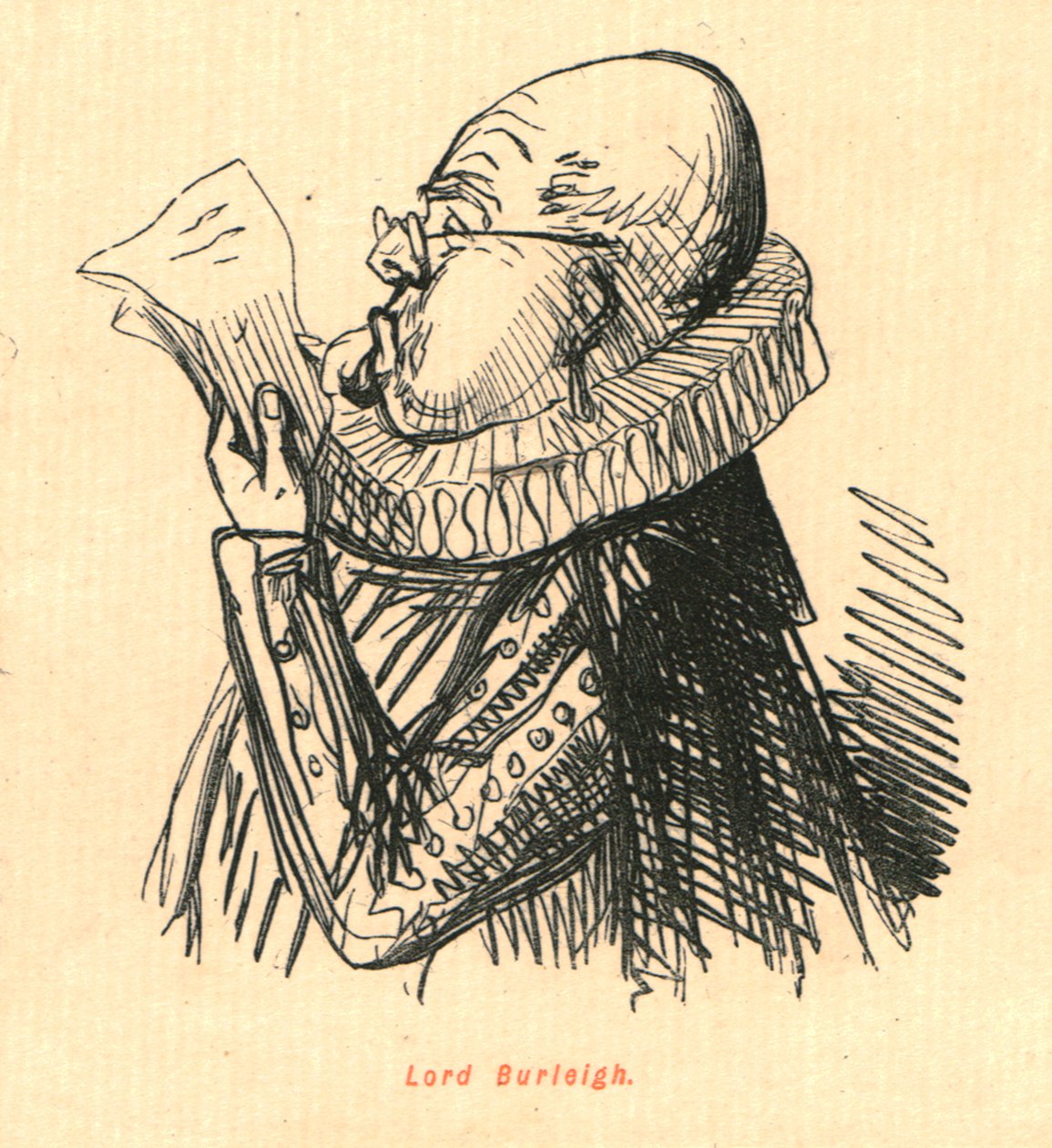 Lord Burleigh, 1897. af John Leech