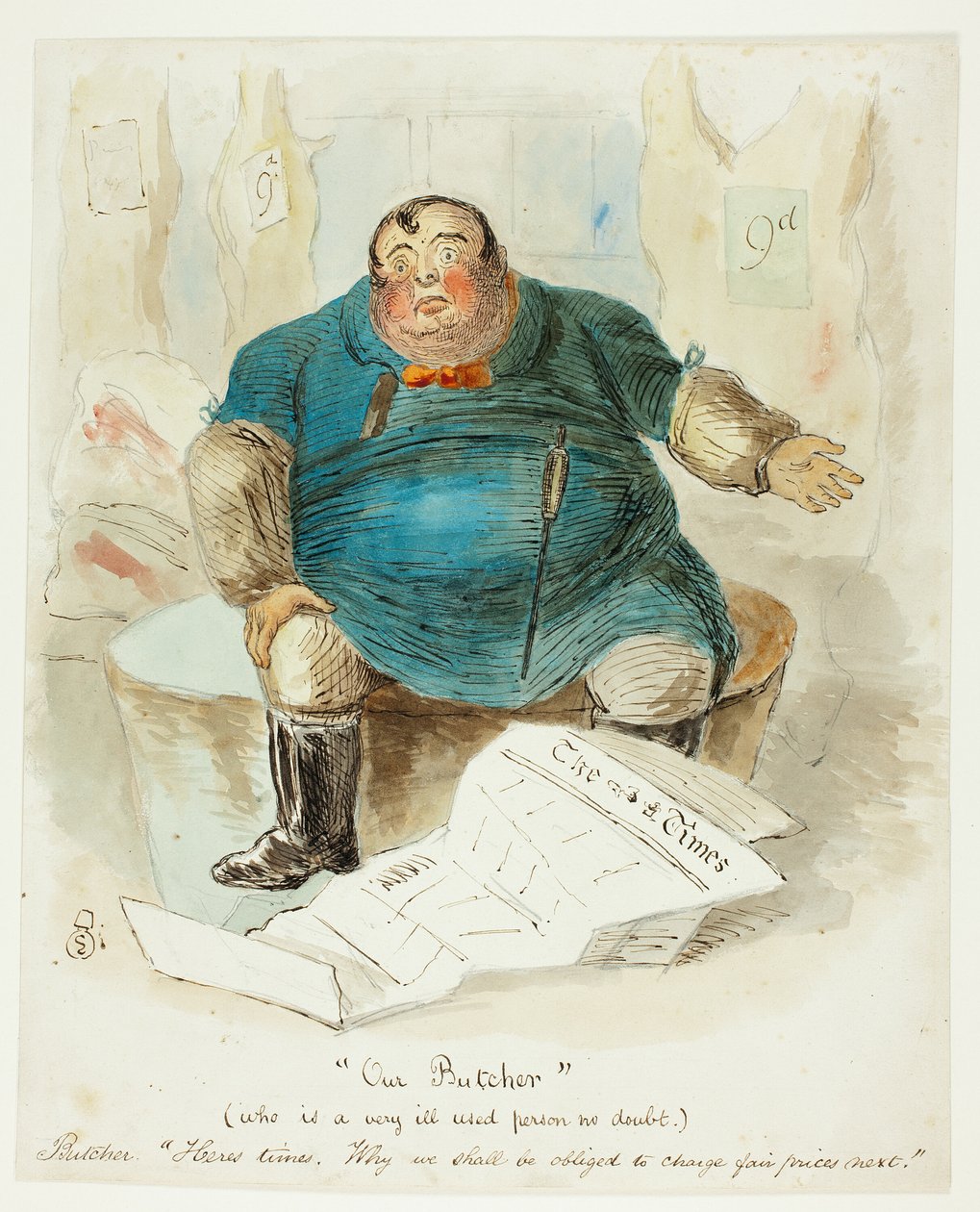 Vores slagter af John Leech