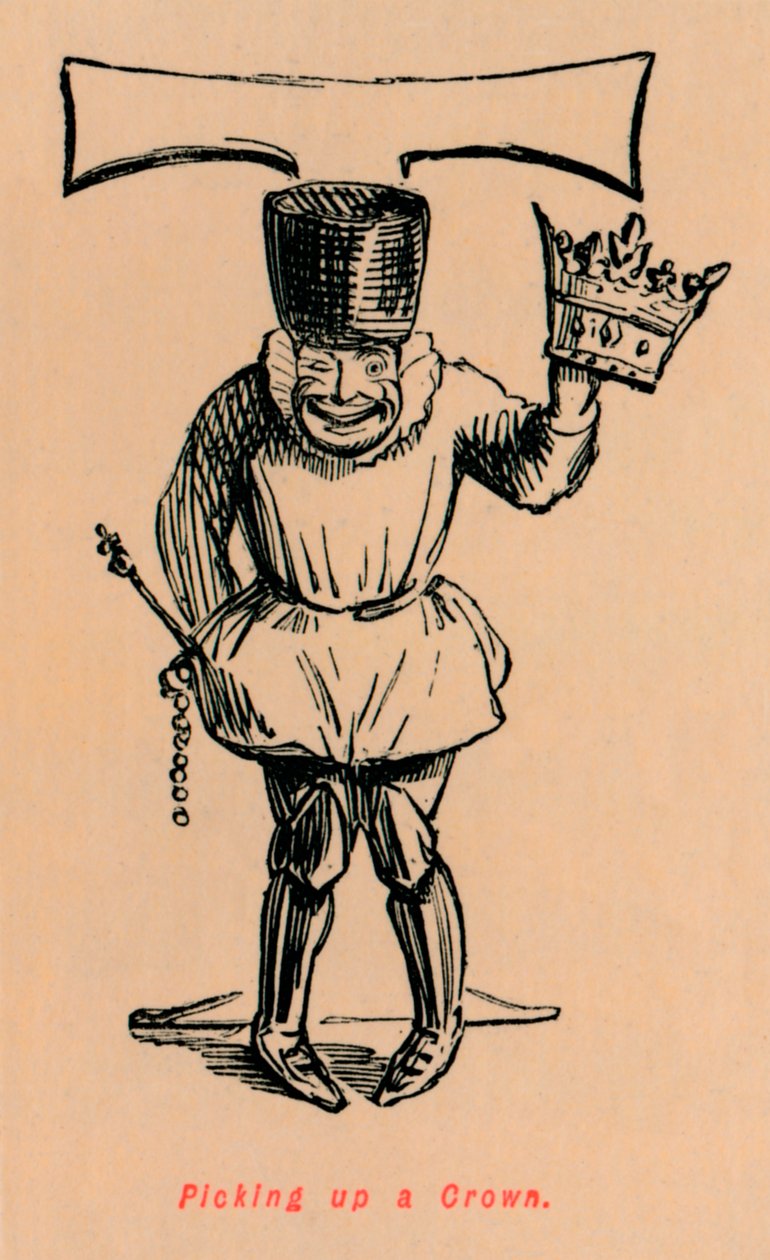 Picking up a Crown, c1860, c1860 af John Leech