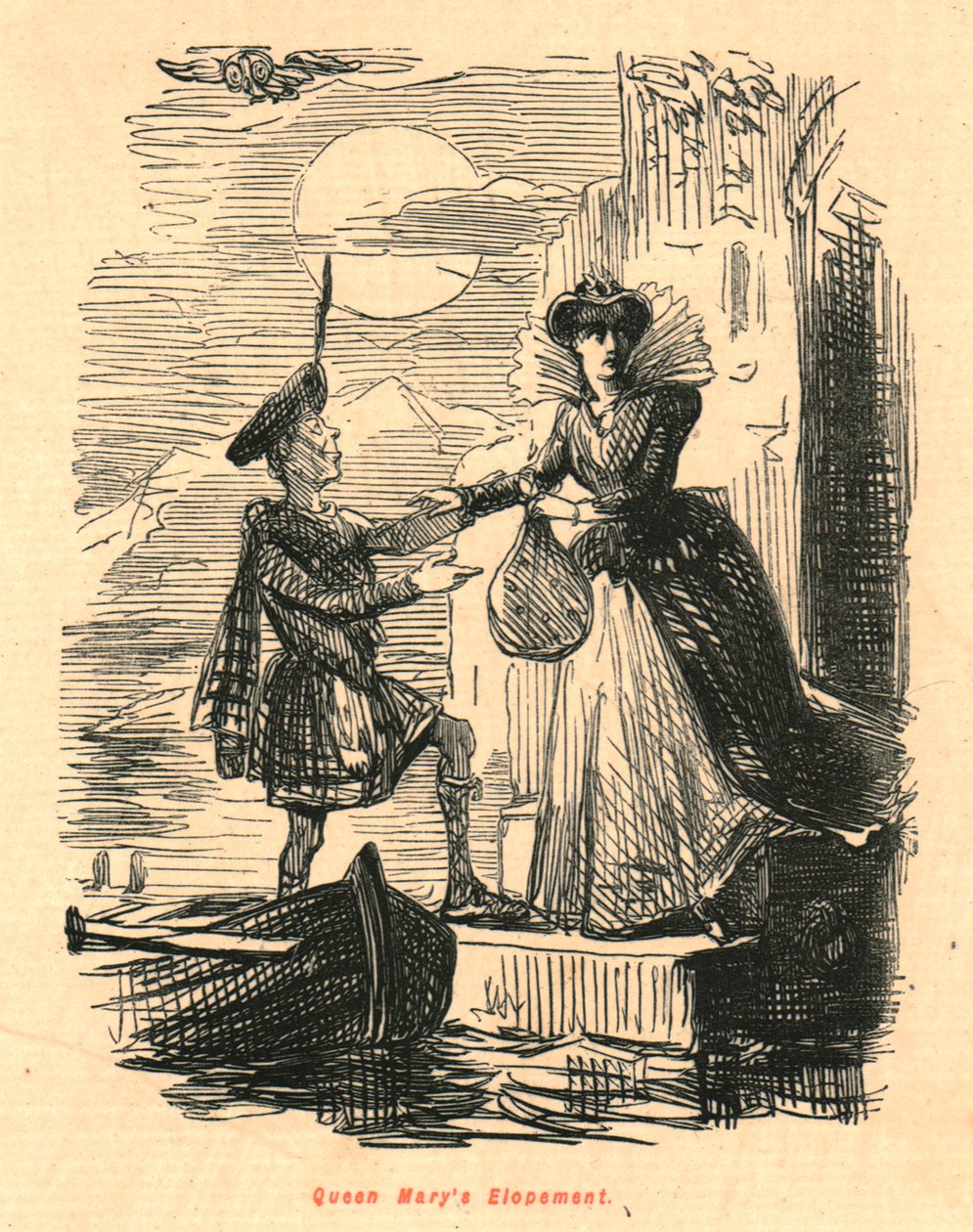 Queen Marys ophævelse, 1897. af John Leech