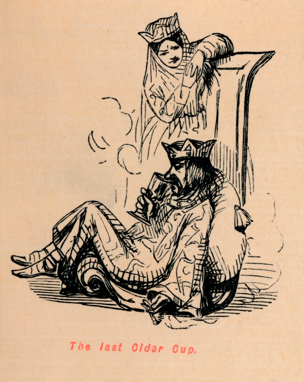 Den sidste Cider Cup, c1860, c1860 af John Leech