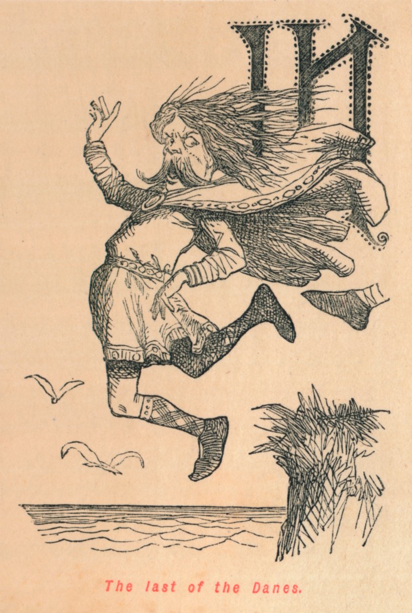Den sidste af danskerne, c1860, c1860. af John Leech