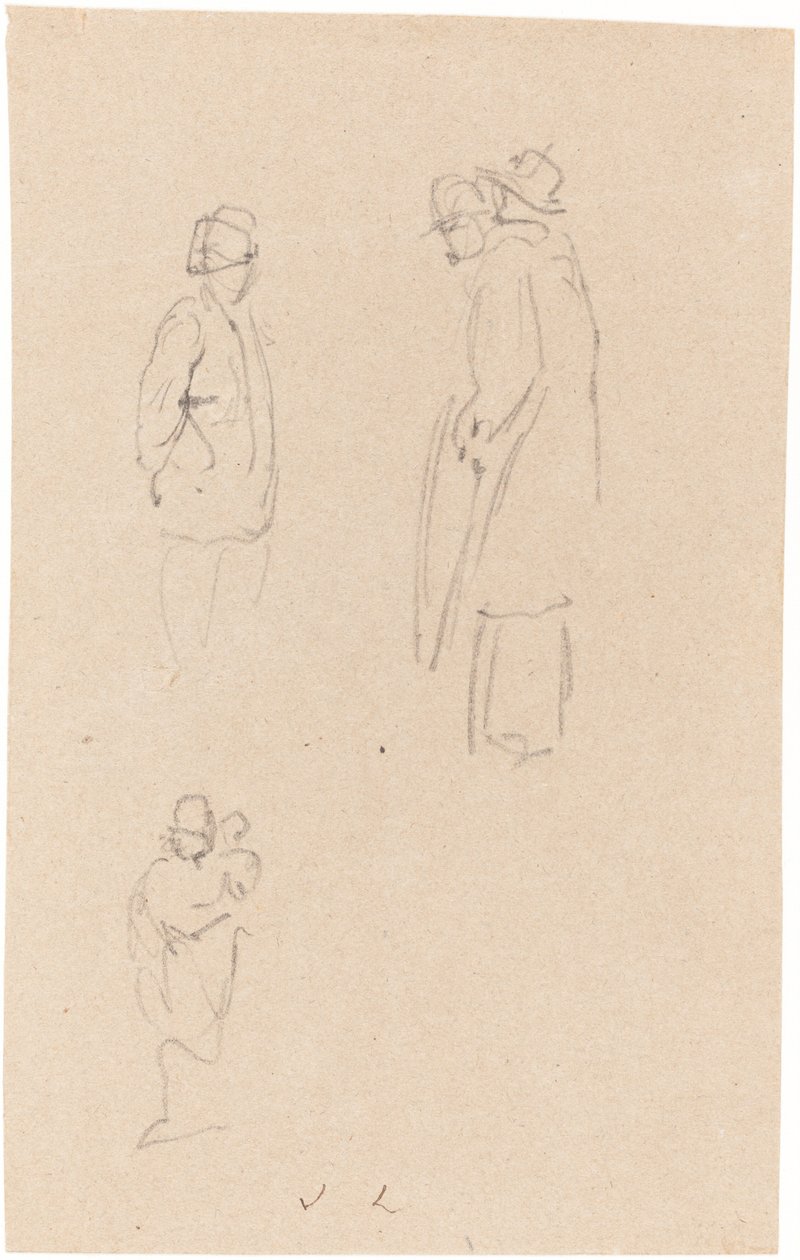 Figurstudier af John Linnell