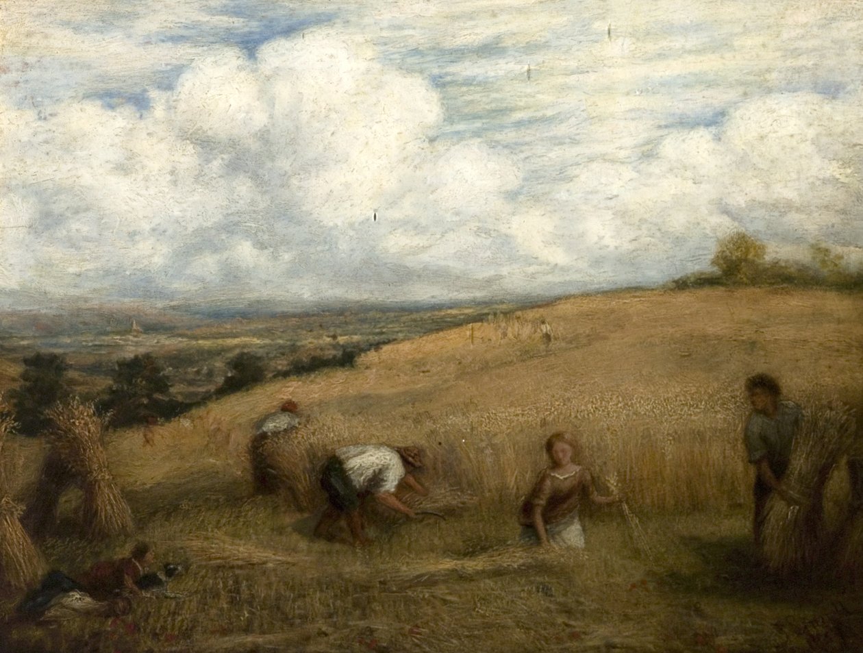 Høst, 1857 af John Linnell