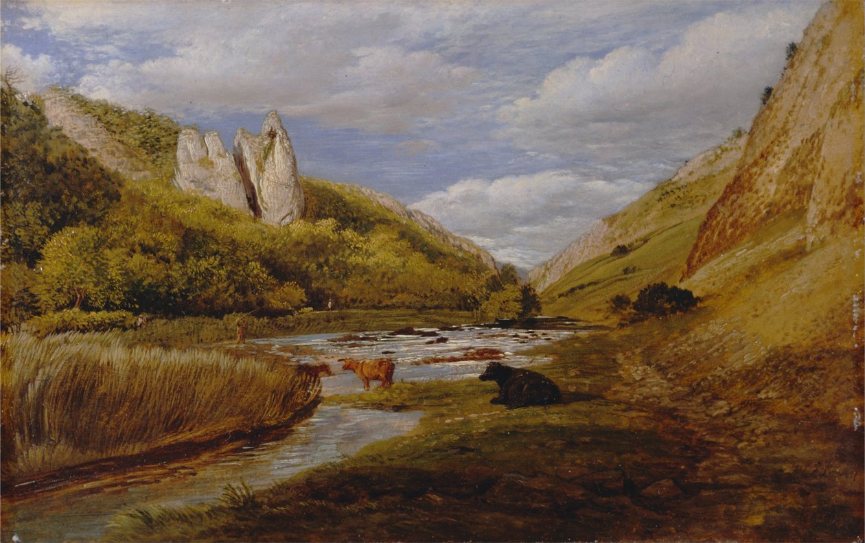 I Dovedale af John Linnell