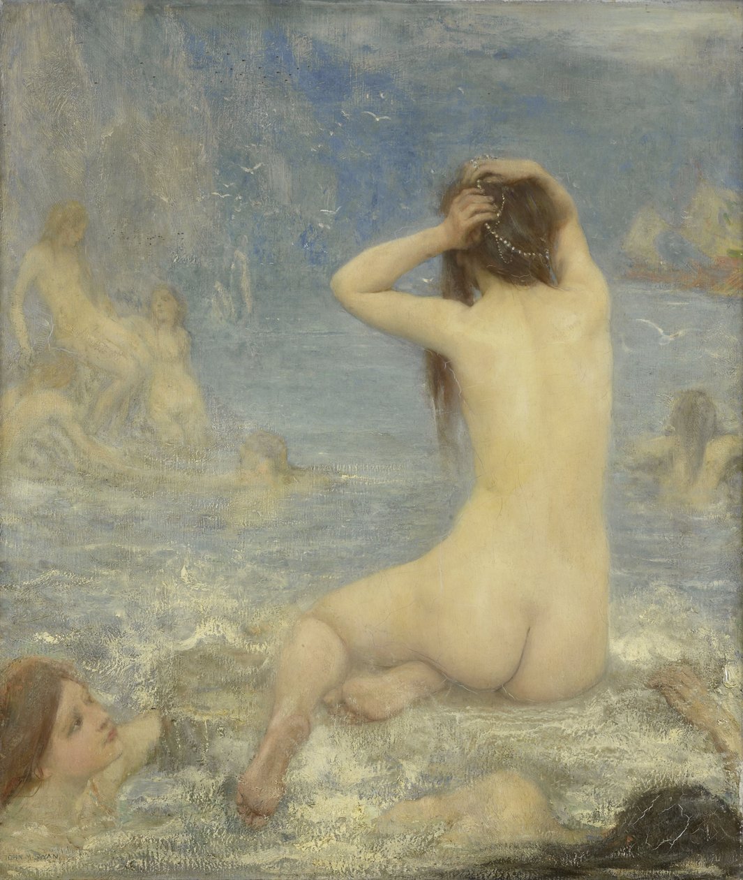 Sirenerne, 1870-1910 af John Macallan Swan