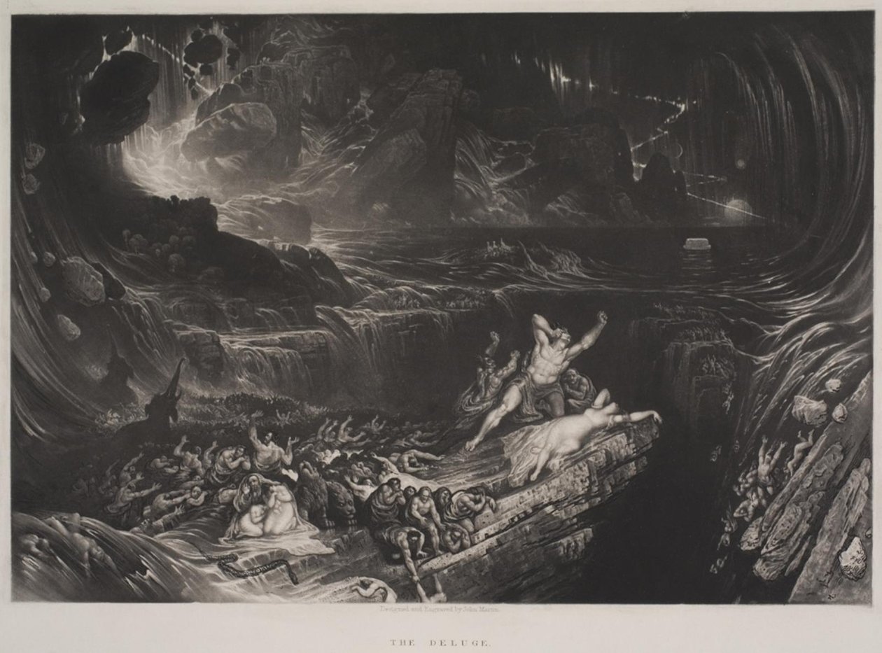 Syndfloden af John Martin