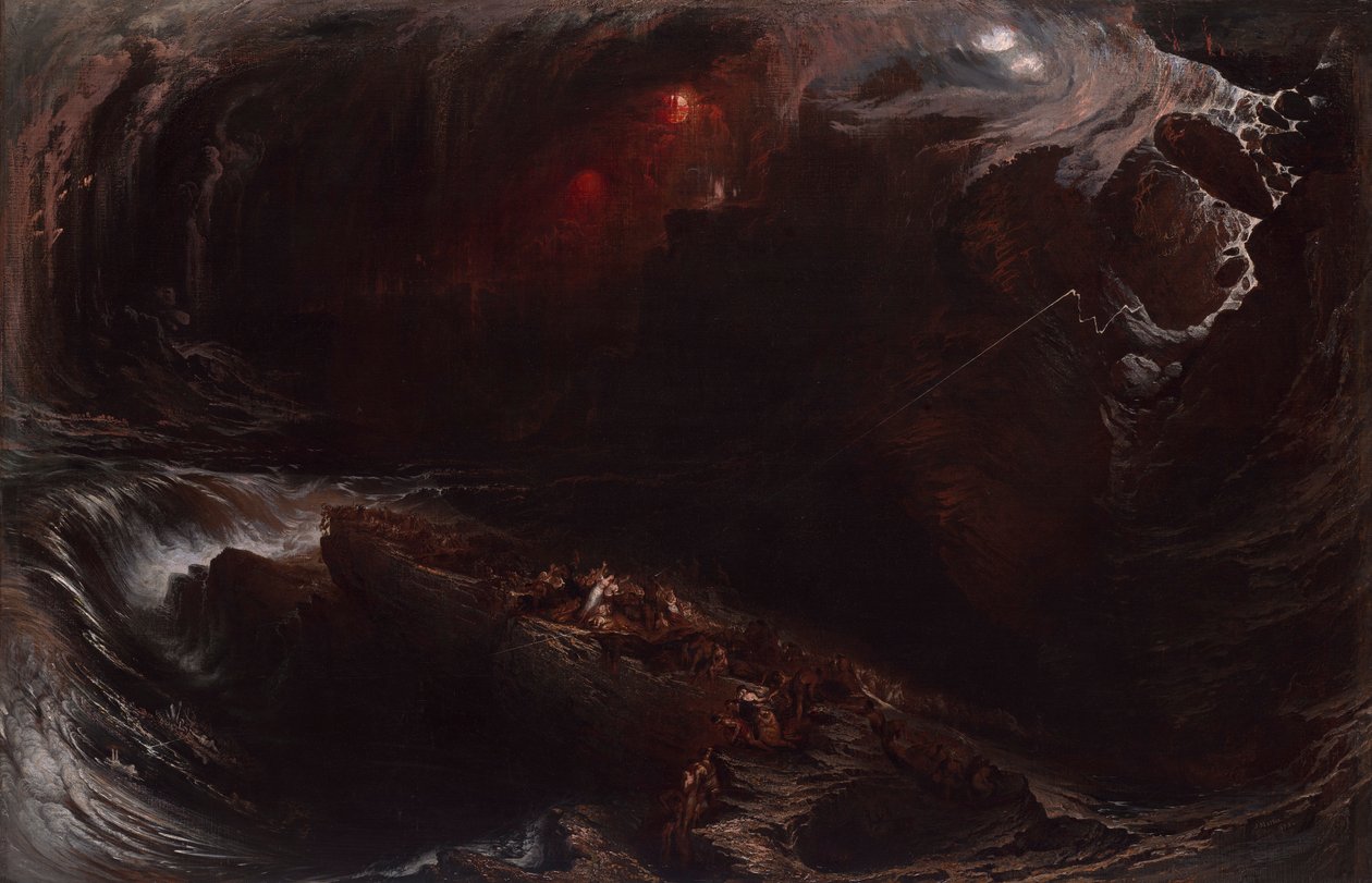 Syndfloden af John Martin