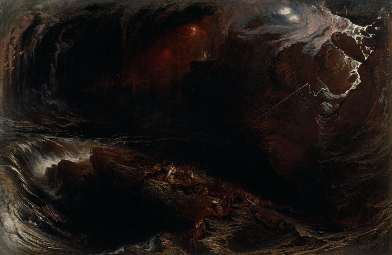 Syndfloden af John Martin