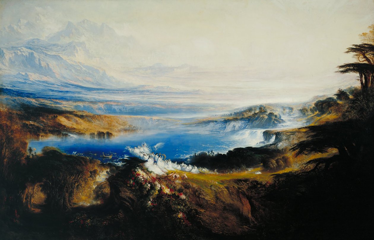 Himlens sletter af John Martin