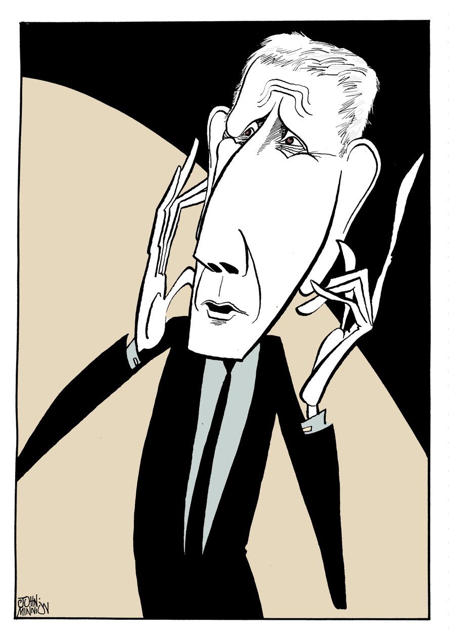 Jonathan Miller - karikaturer af John Minnion
