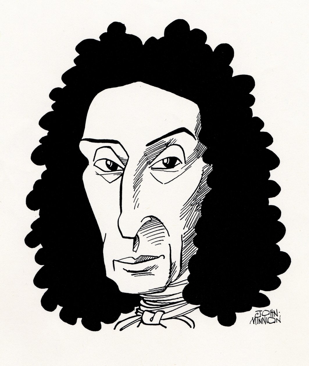 TORELLI, Giuseppe - karikaturer af John Minnion
