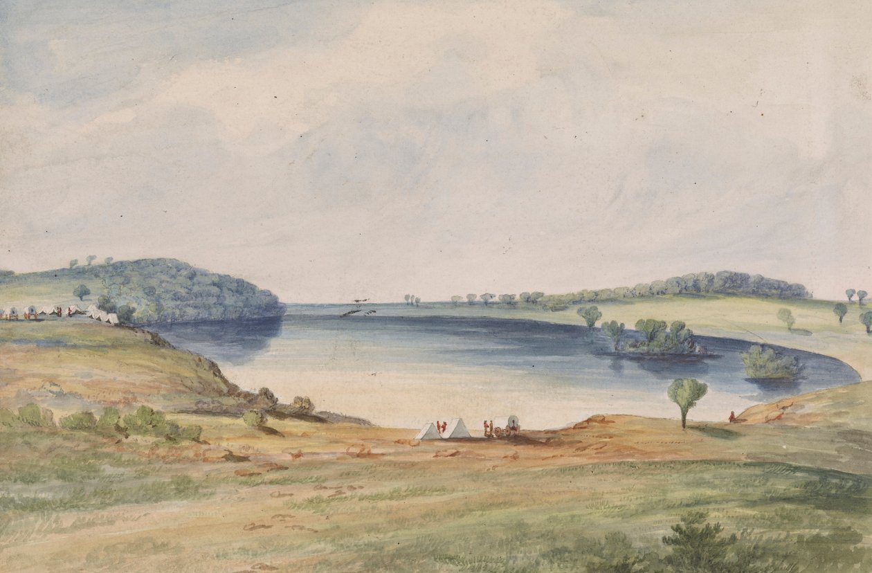Pike Lake M.T. af John Mix Stanley