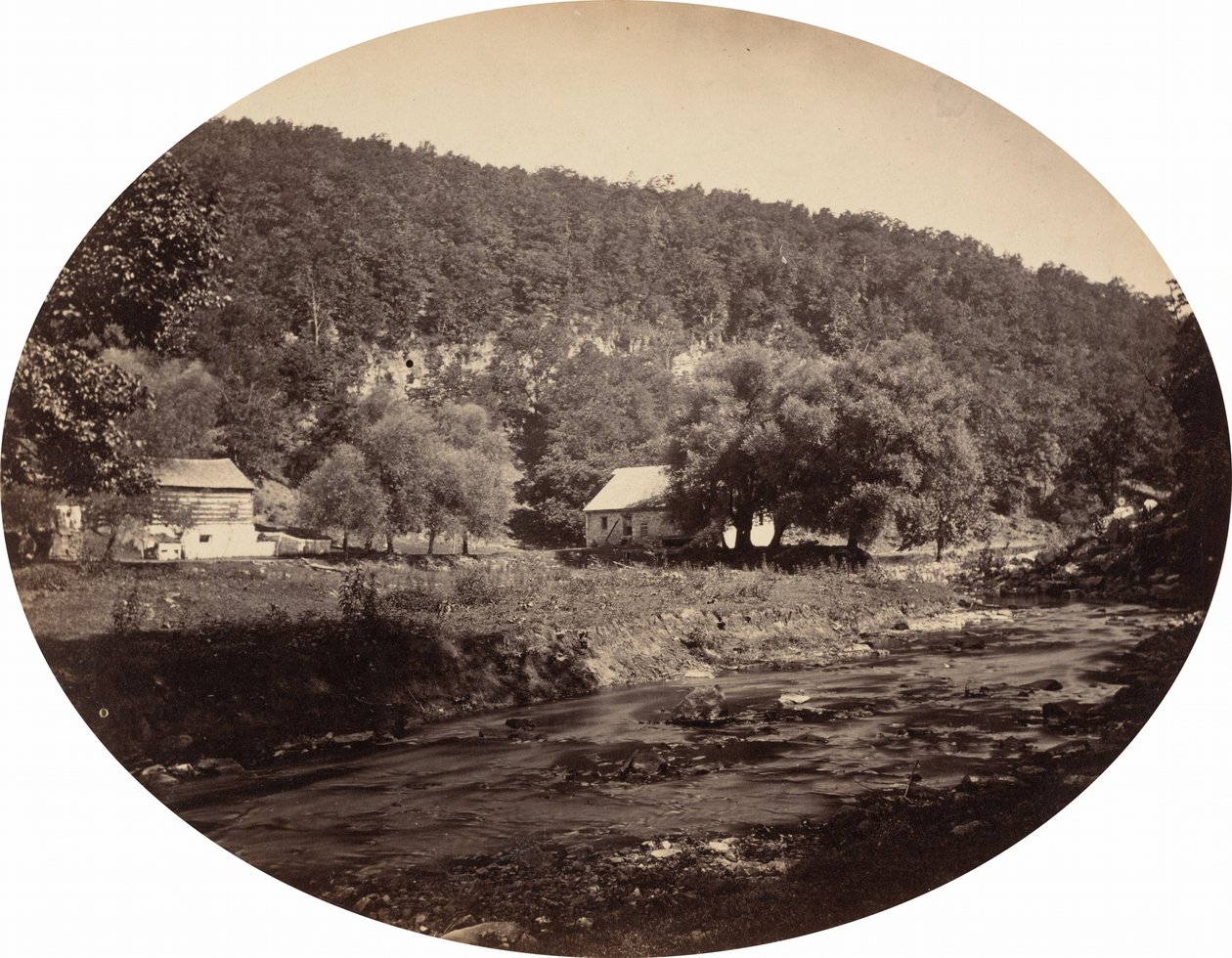 At Bedford Springs,c. 1866 (photo) af John Moran