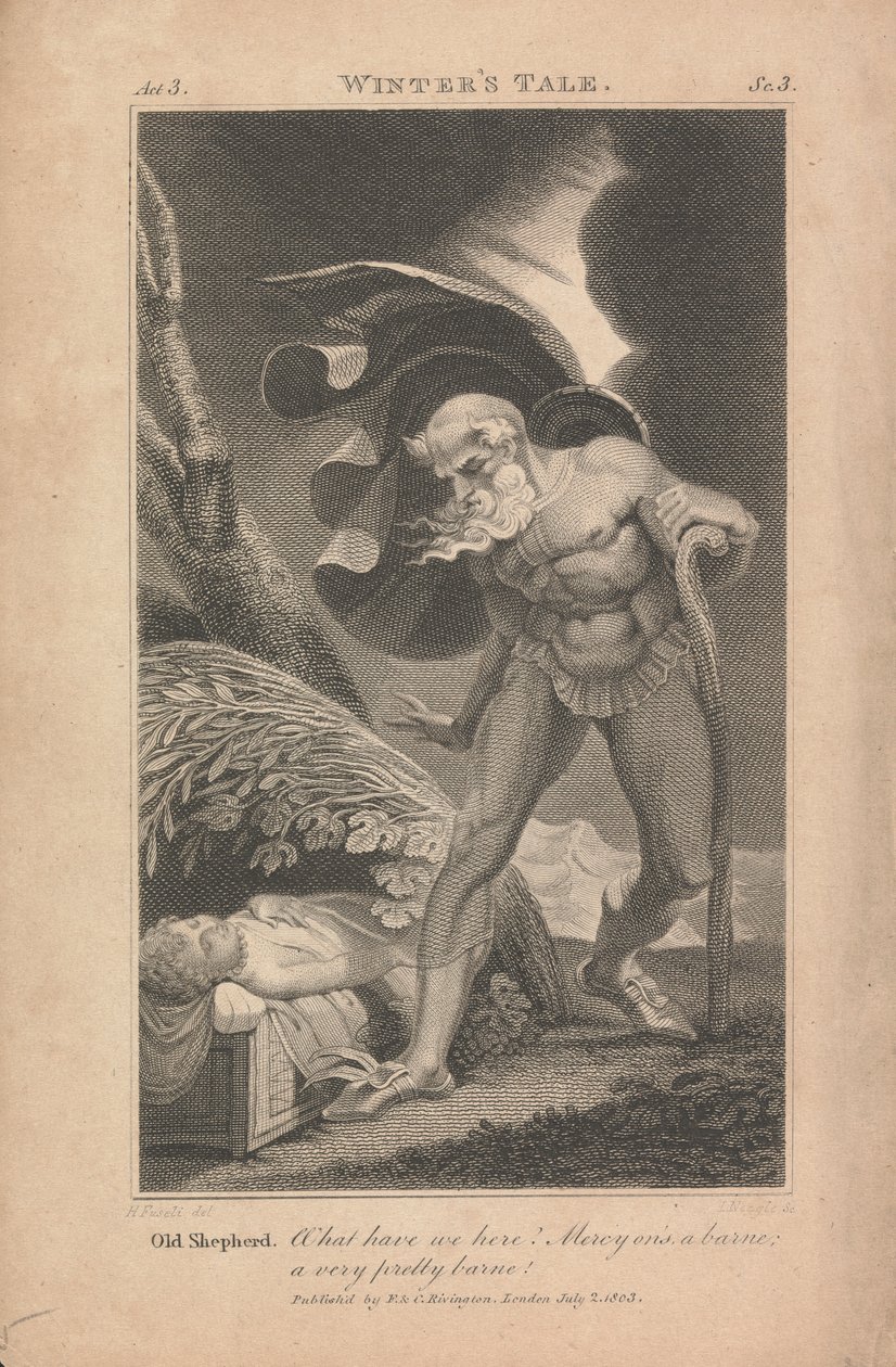Vinterens fortælling, 3. akt, 3. scene af John Neagle