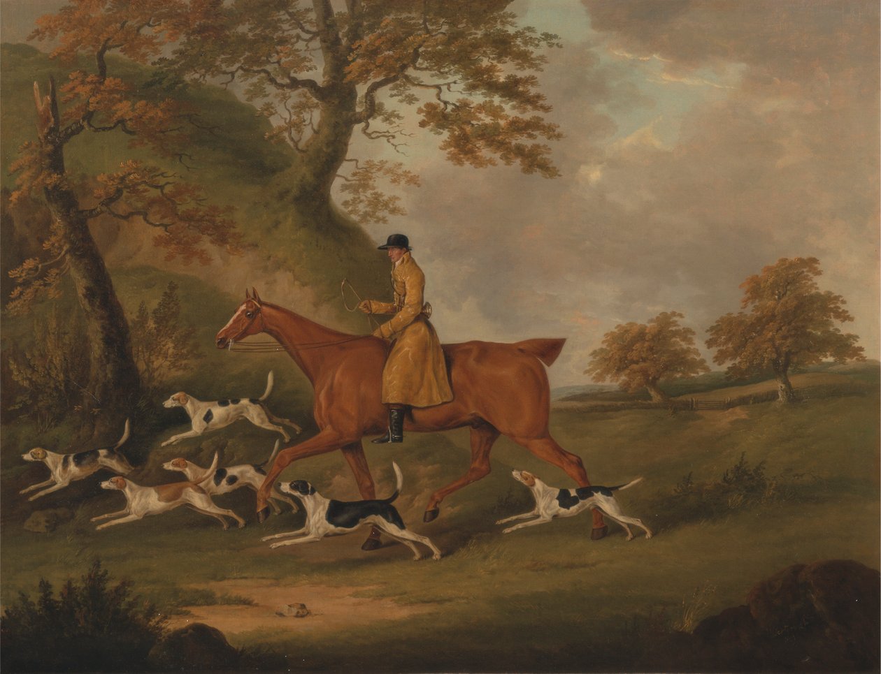 Jæger og jagthunde af John Nost Sartorius
