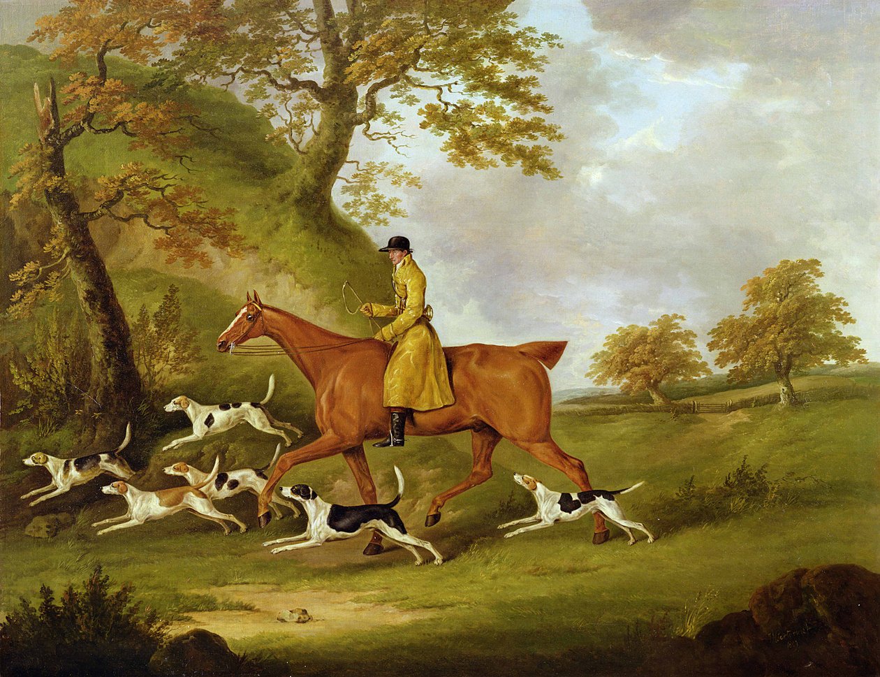 Jæger og jagthunde af John Nott Sartorius