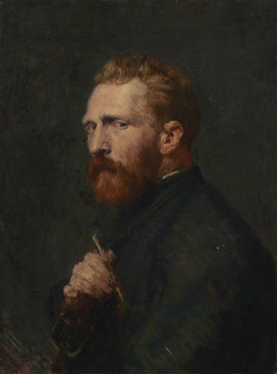 Portræt af Vincent van Gogh af John Peter Russell