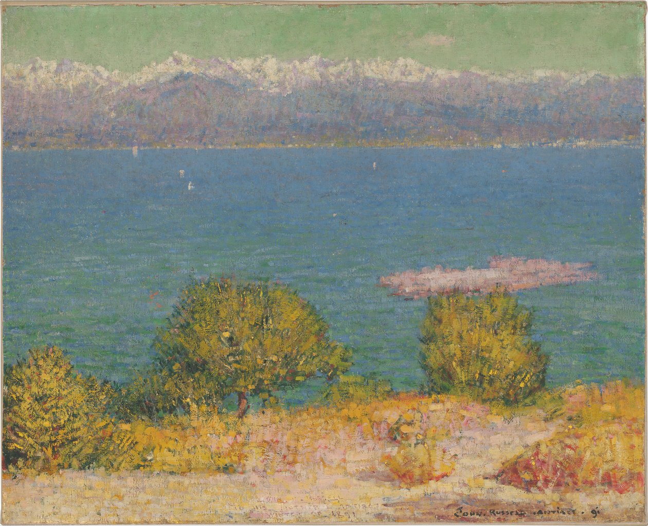 Nice-bugten, 1891 af John Peter Russell