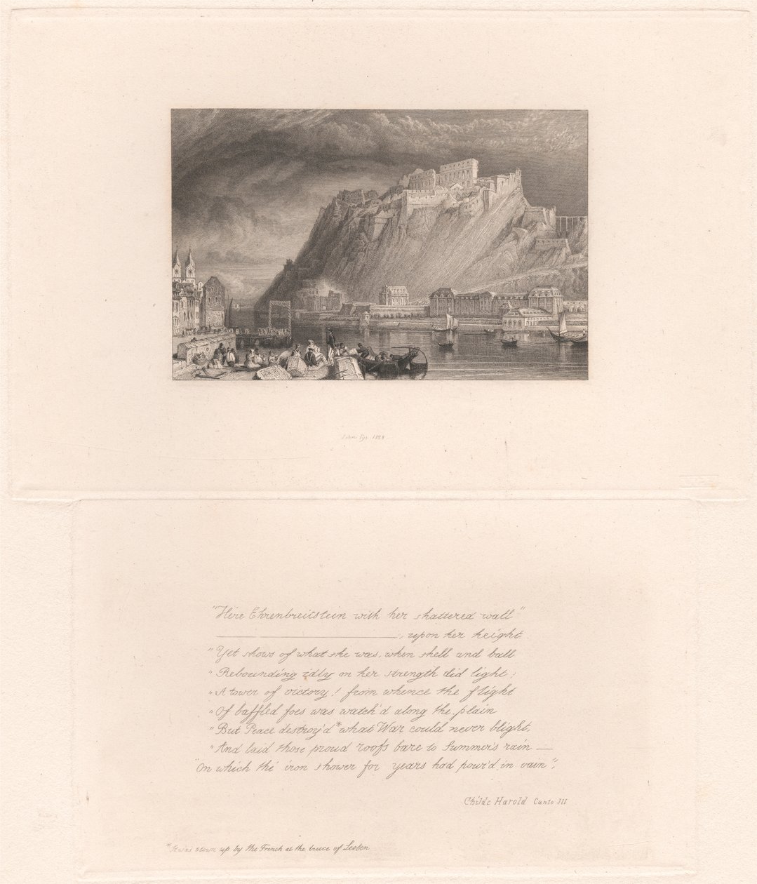Ehrenbreitstein af John Pye