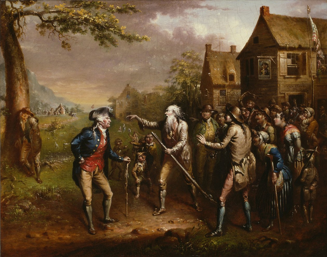 Rip Van Winkle af John Quidor