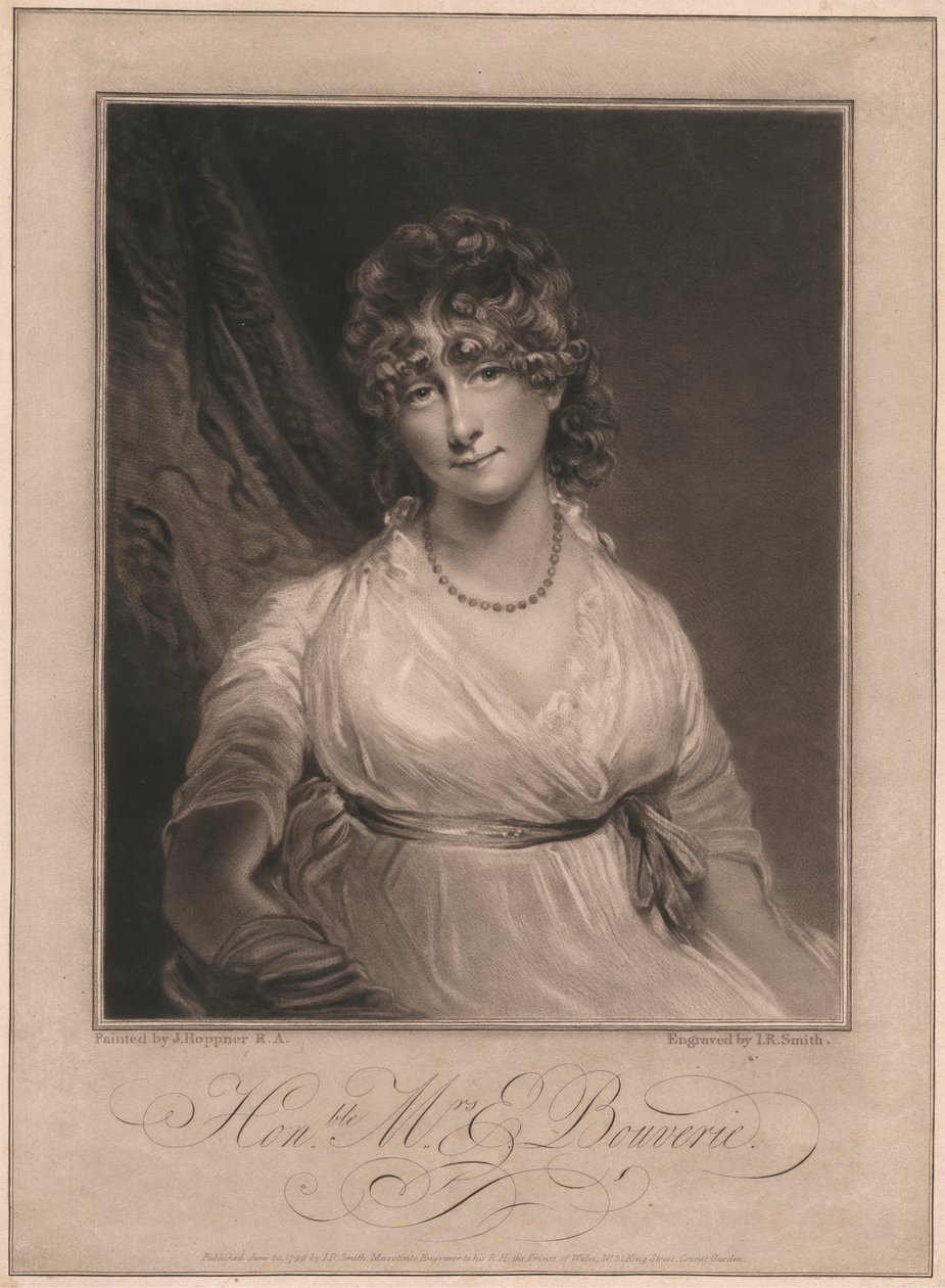 Hun. Fru. Bouverie af John Raphael Smith