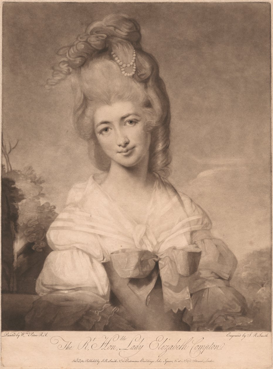 Lady Elizabeth Compton af John Raphael Smith