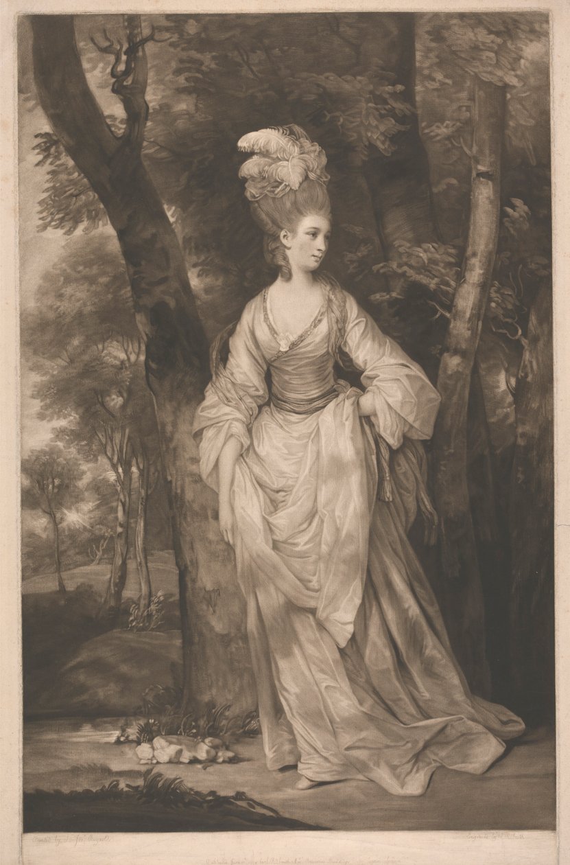 Fru Carnac af John Raphael Smith