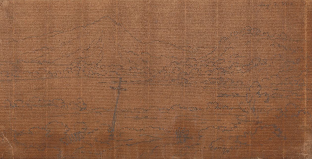 Vico sø af John Robert Cozens