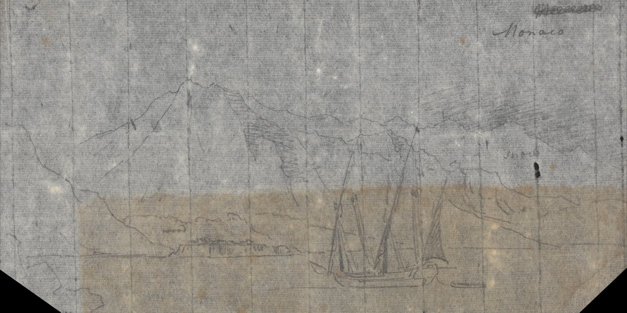 Monaco af John Robert Cozens