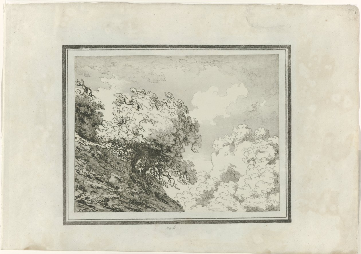 Egetræ af John Robert Cozens