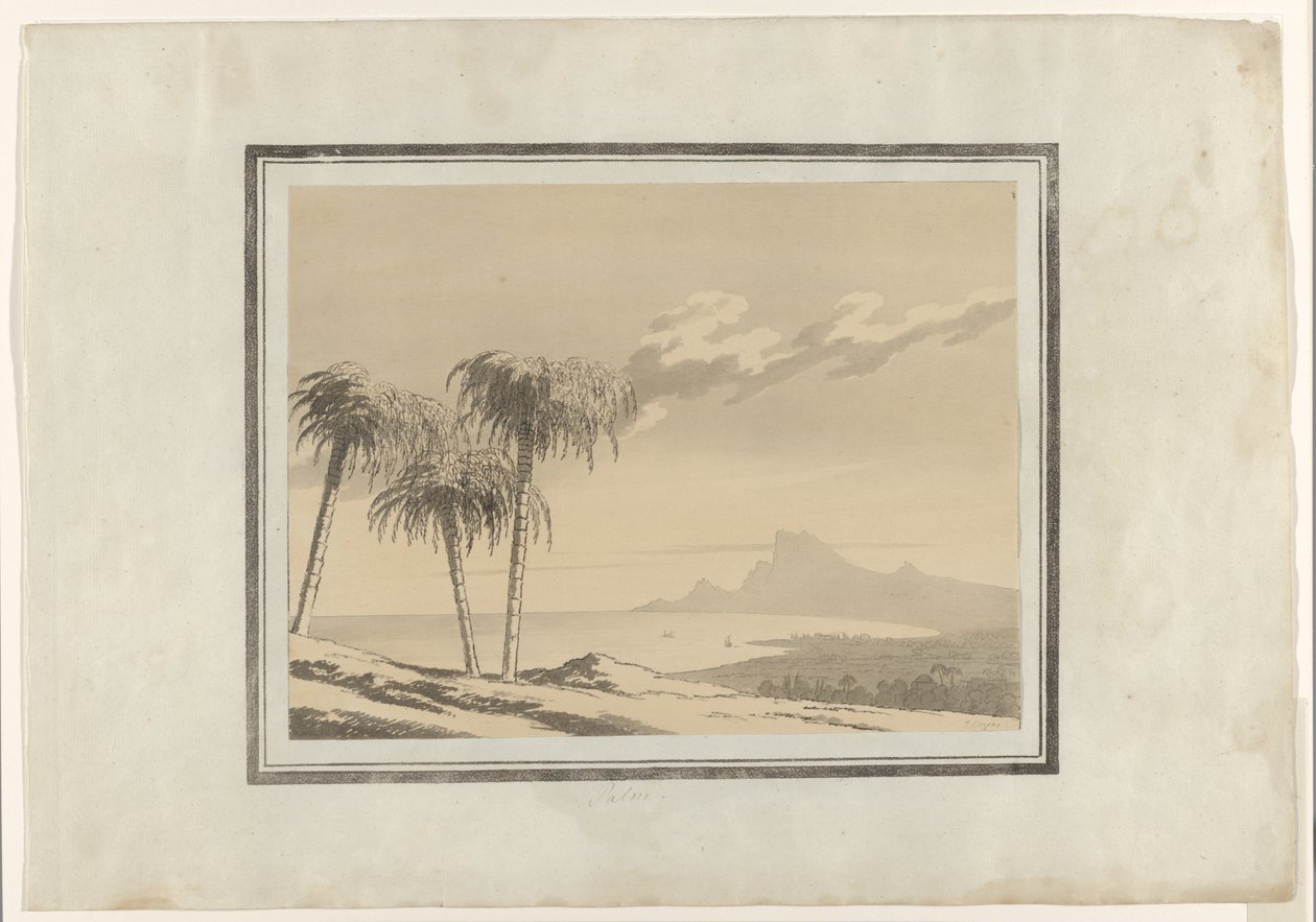 Palm (titel på objekt) af John Robert Cozens
