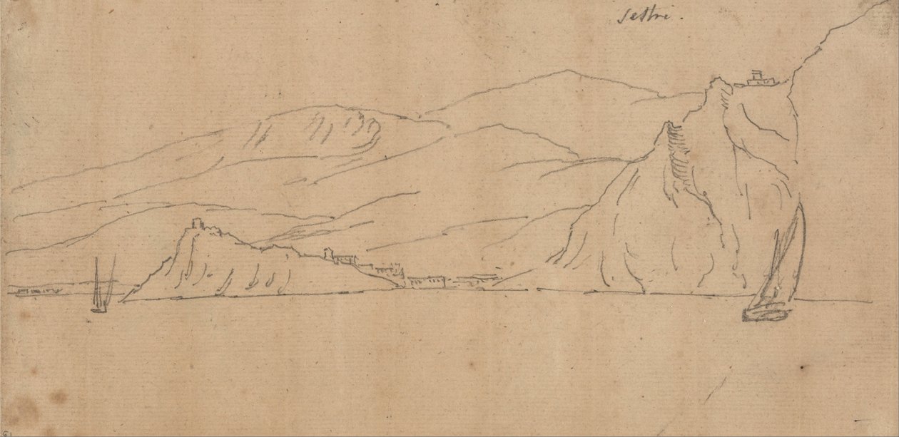 Sestri af John Robert Cozens