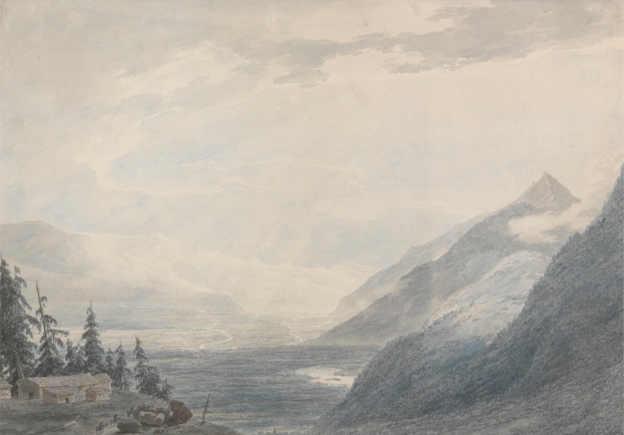 Pays de Valais af John Robert Cozens
