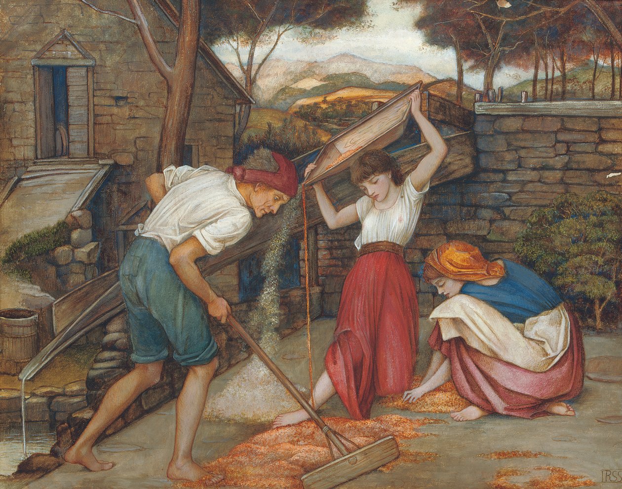 Vinder af John Roddam Spencer Stanhope