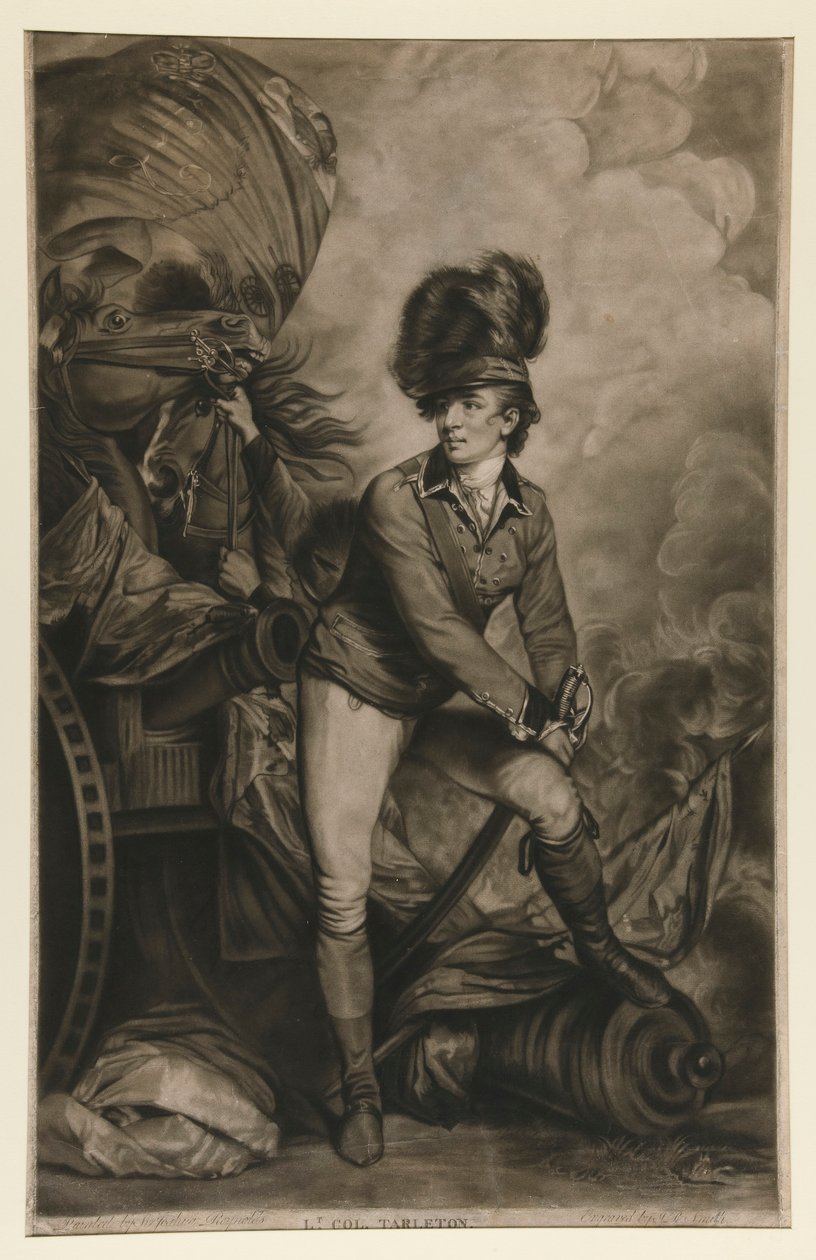 Oberstløjtnant Tarleton af John Rubens Smith