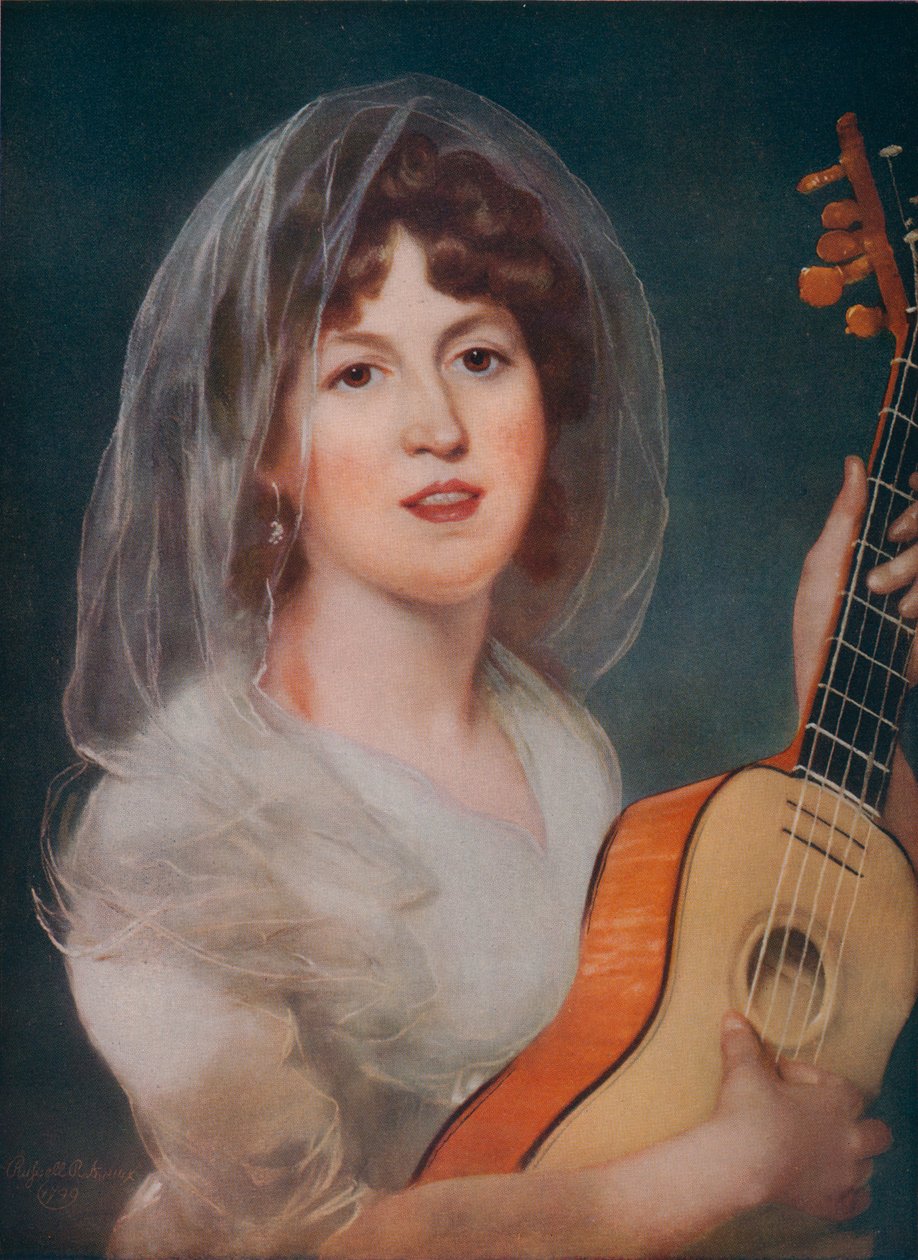 Elizabeth Bannister, 1799 af John Russell