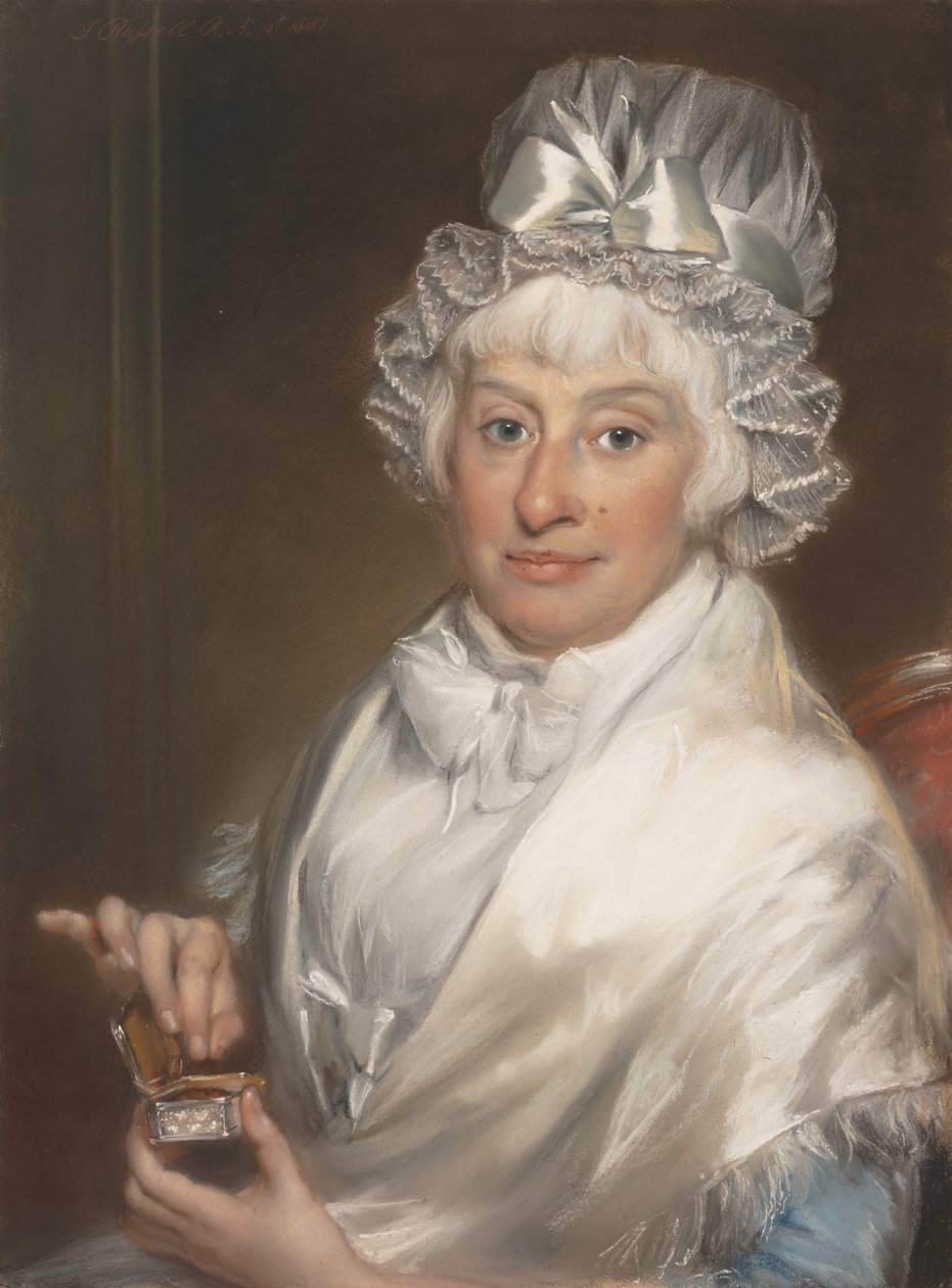Mrs. Robert Shurlock Sr. Ann Manwaring, 1801. af John Russell