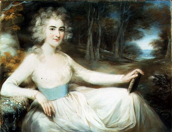 Portræt af Miss Harriet Read af John Russell