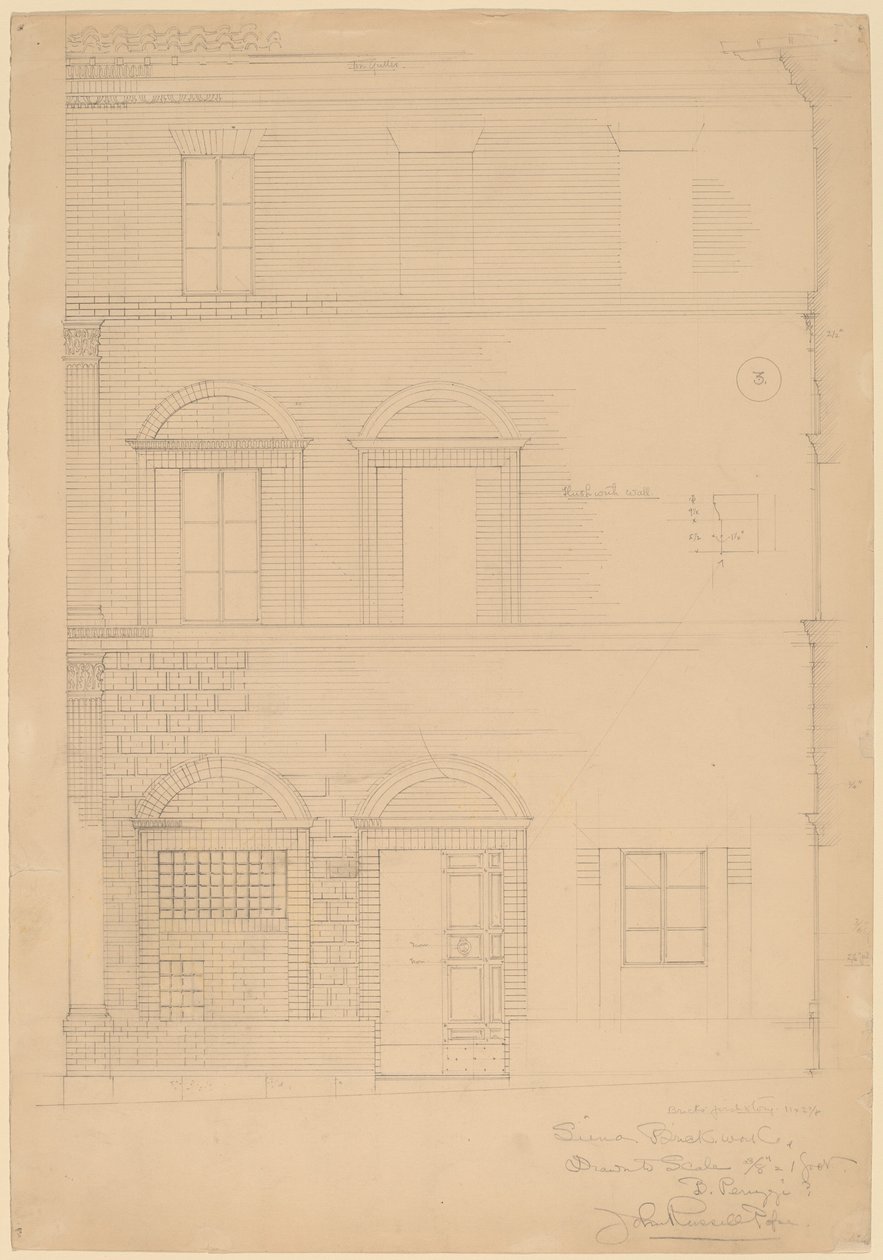 Siena Murværk af John Russell Pope