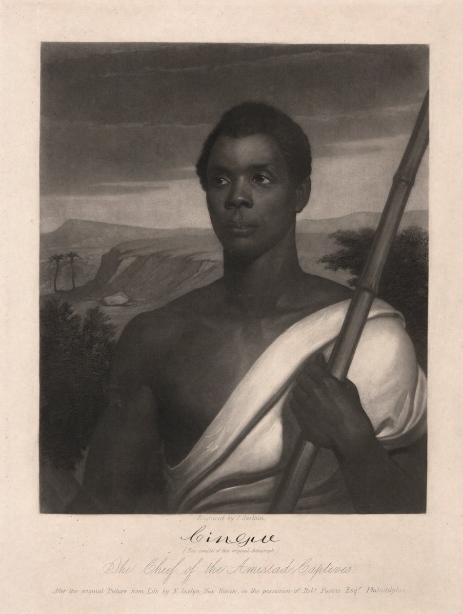 Cingue, chef for Amistad-fangerne af John Sartain